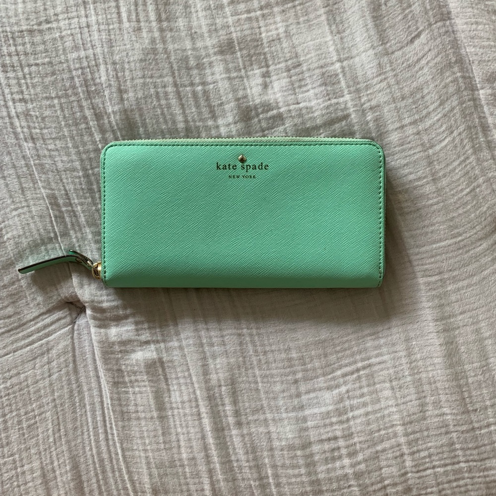 Kate spade zip around wallet